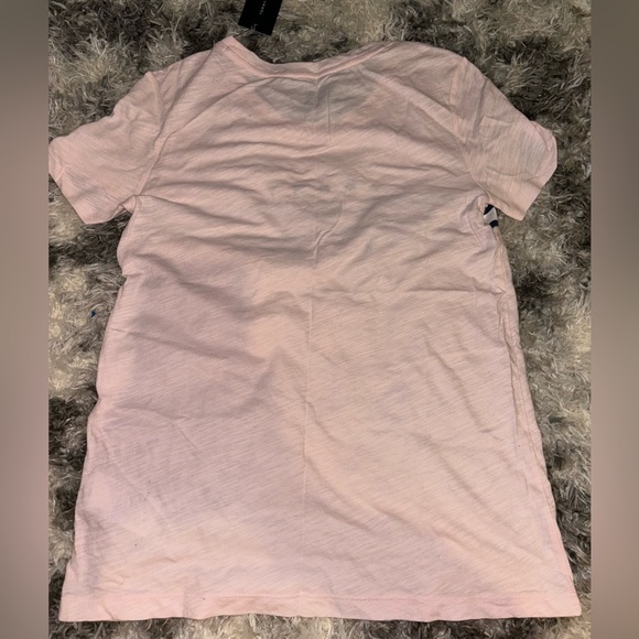 Tommy Hilfiger light pink relaxed fit shirt. - Picture 2 of 3
